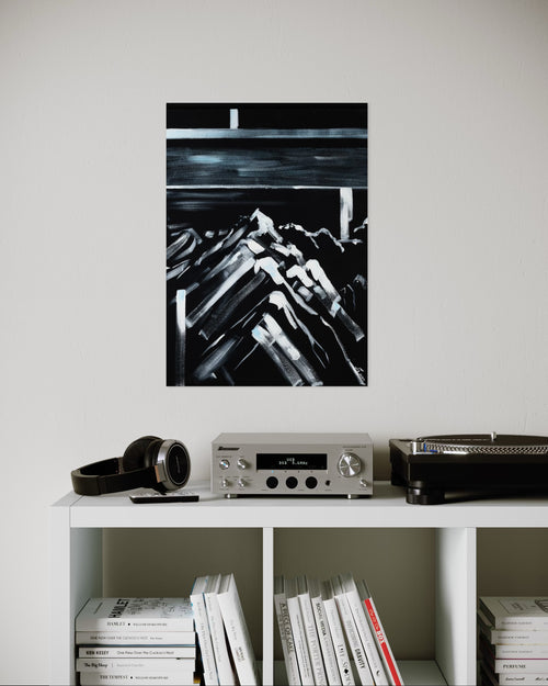 Black and white - A2 poster